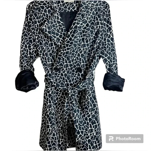 Vertigo Paris mini trench coat black White - Picture 1 of 8